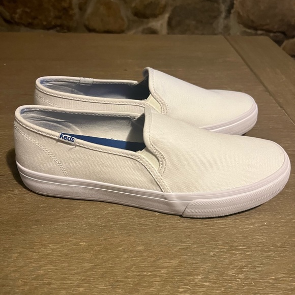 Keds Shoes - New Keds Double Decker, Canvas slip on, Size 10 Women’s. Too big for me 

NO BOX